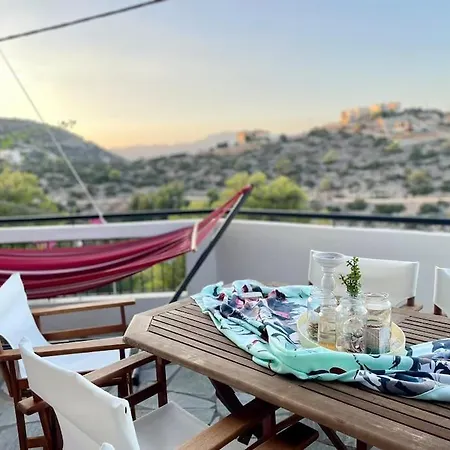 'searock' Maisonette At Amoni Corinth Villa *